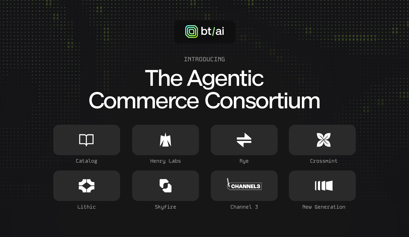 Agentic Commerce Consortium