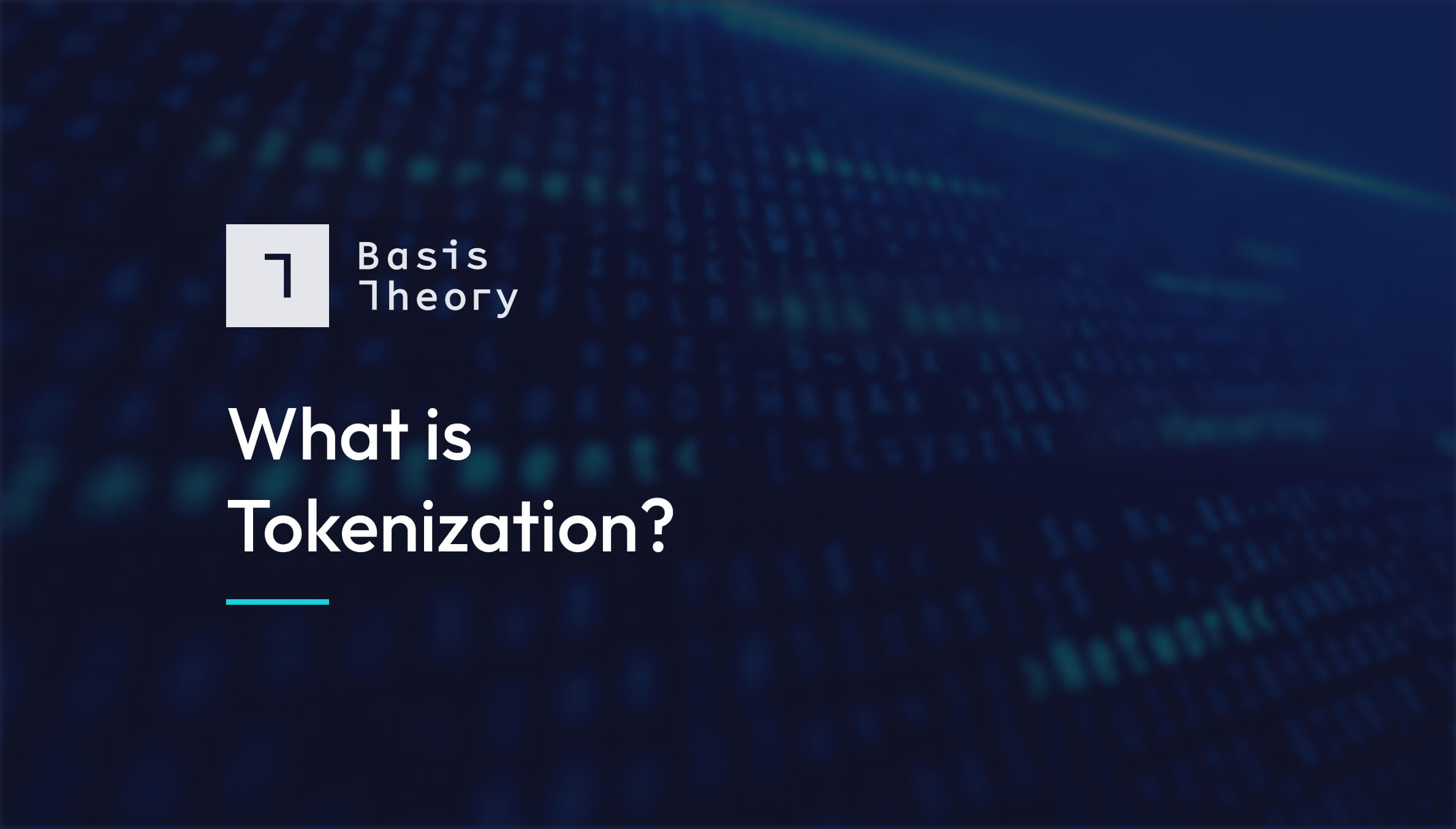 What is tokenization