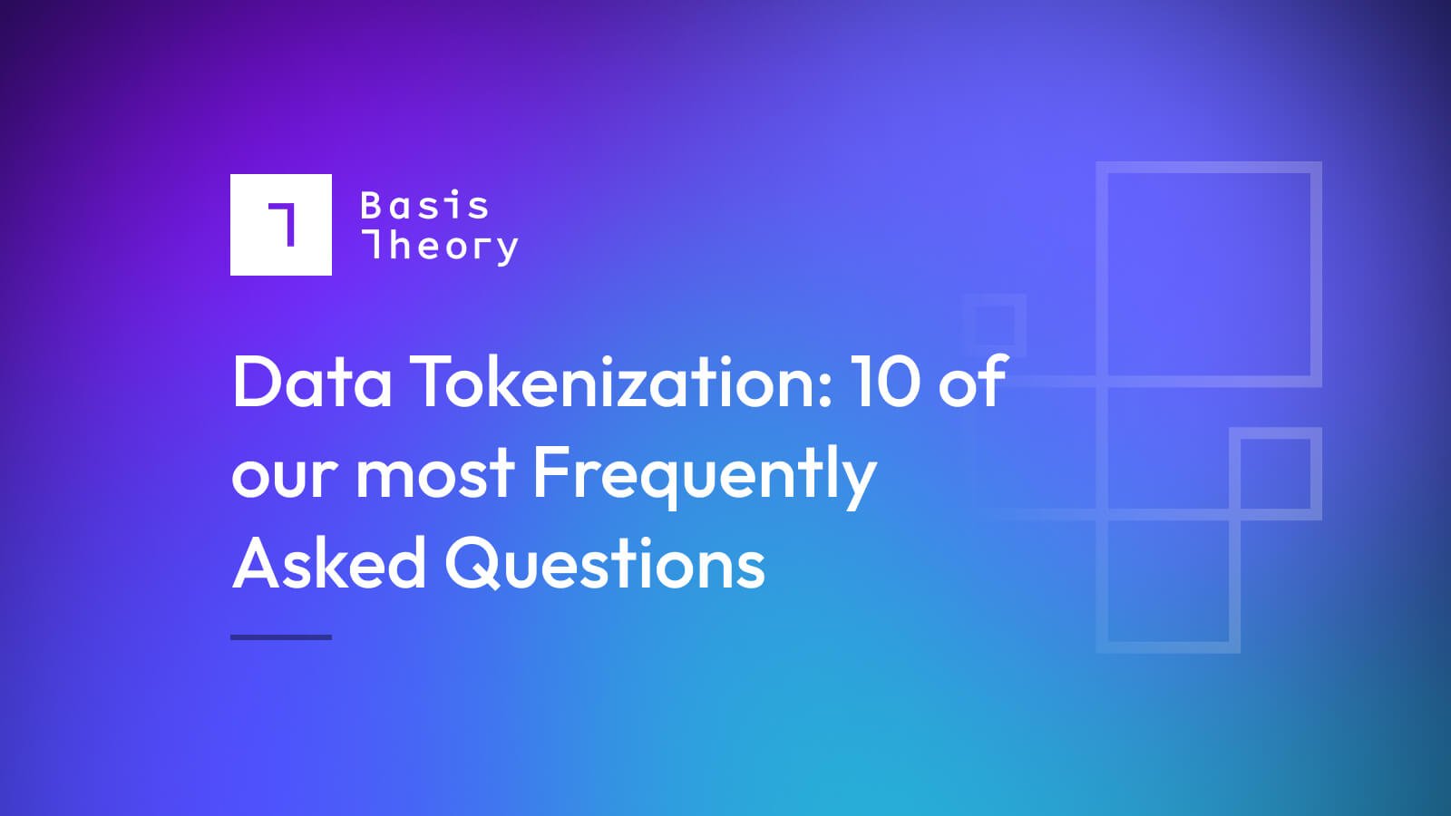 data tokenization faqs