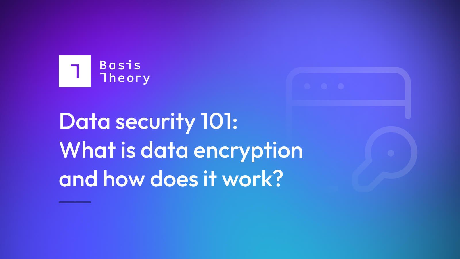 what is data encryption and how does it work