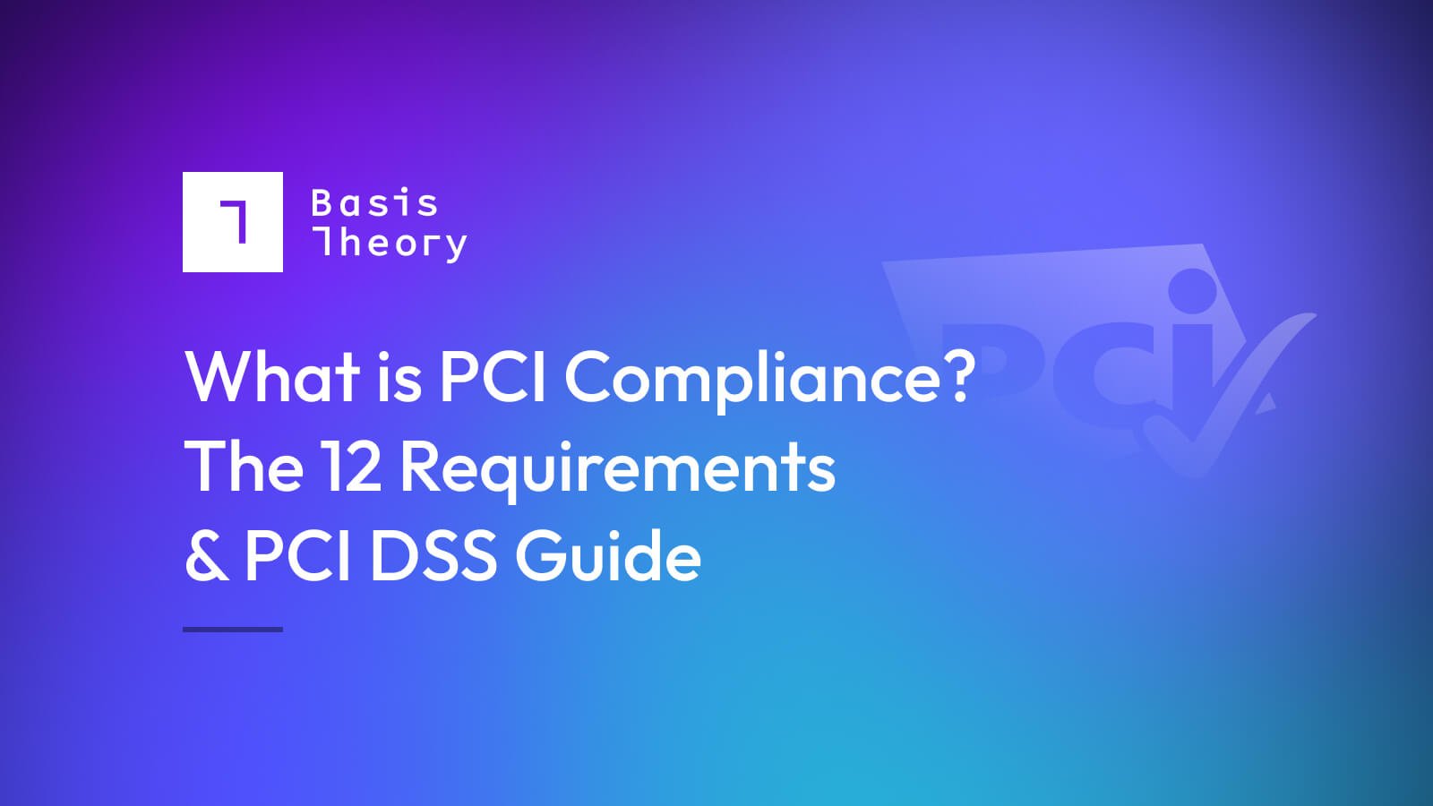 what is PCI compliance?