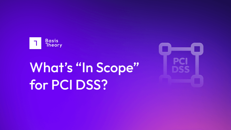 what's in scope for PCI DSS?