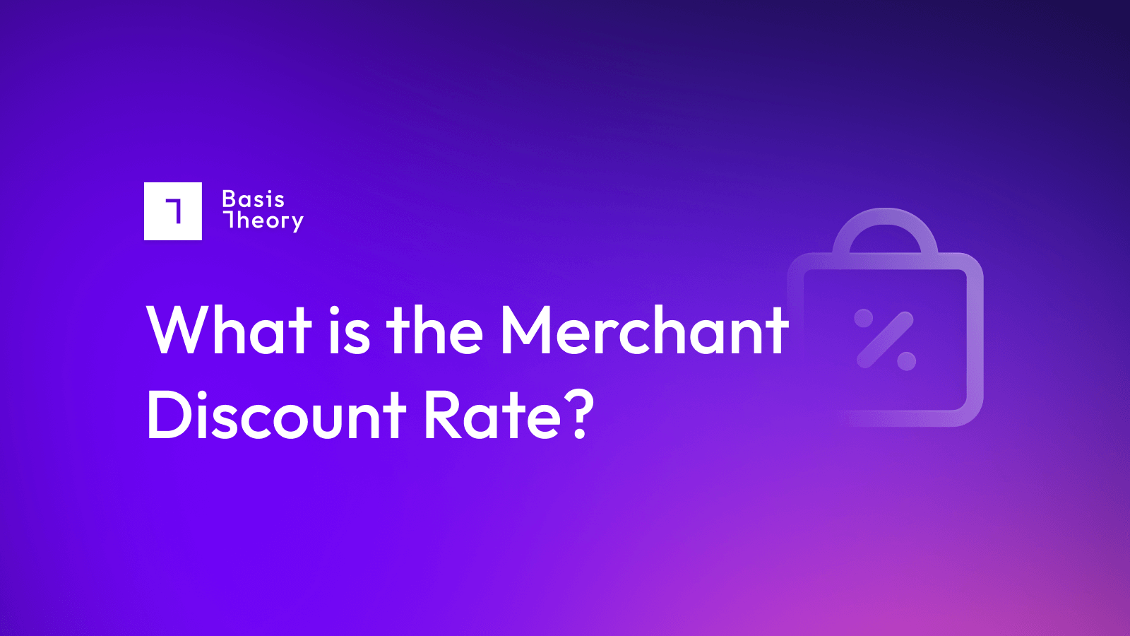 what is the merchant discount rate?